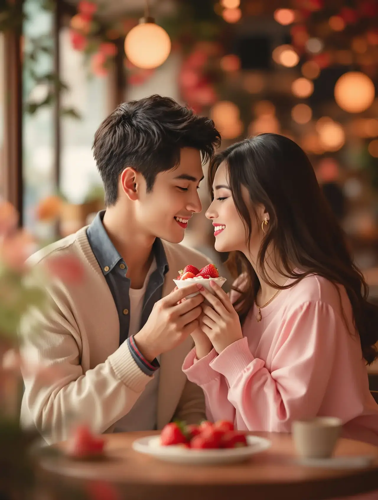 契约甜妻:总裁的草莓味心动 - 黄豆AI短剧 黄豆AI短剧《契约甜妻:总裁的草莓味心动》封面
